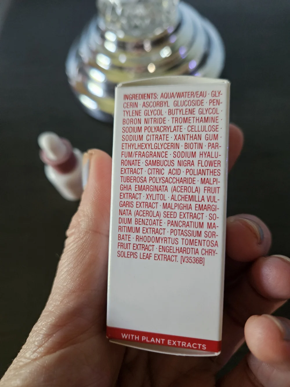 Clarins brightening serum
